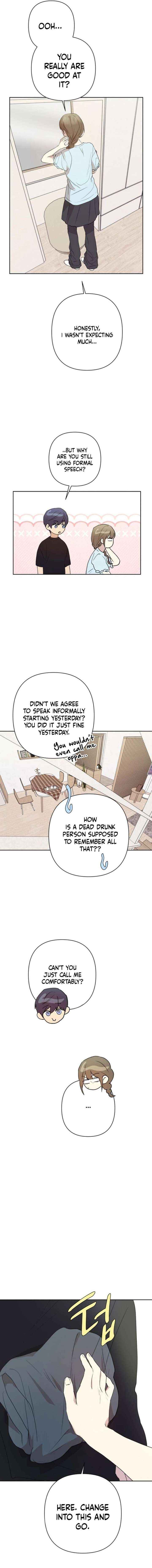Read My Unknown Girlfriend chapter 24 image 4 on Lezhin
