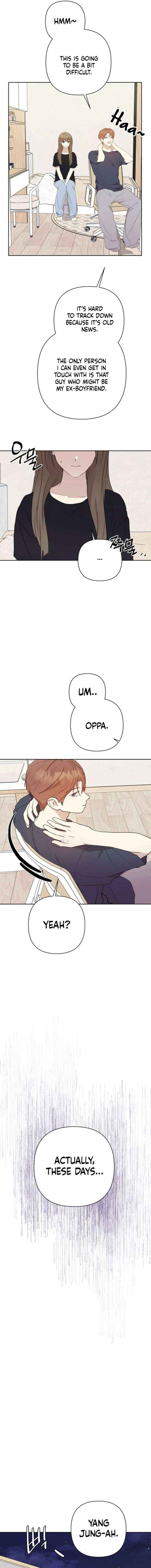 Read My Unknown Girlfriend chapter 27 image 4 on Lezhin