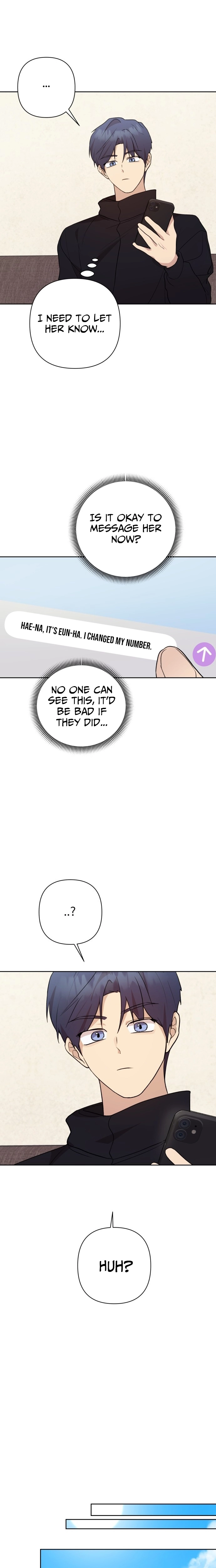 Read My Unknown Girlfriend chapter 32 image 4 on Lezhin