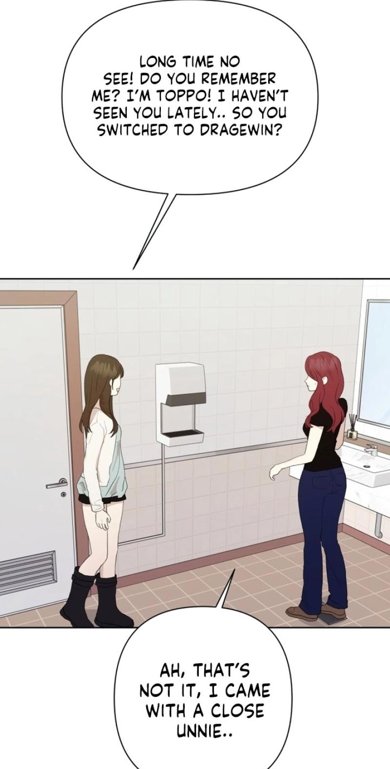 Read My Unknown Girlfriend chapter 42 image 54 on Lezhin