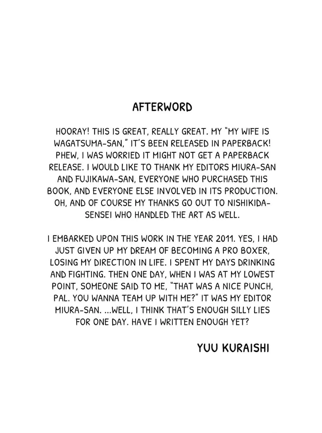 My Wife Is Wagatsuma-san Chapter 1.5 page 49 - 