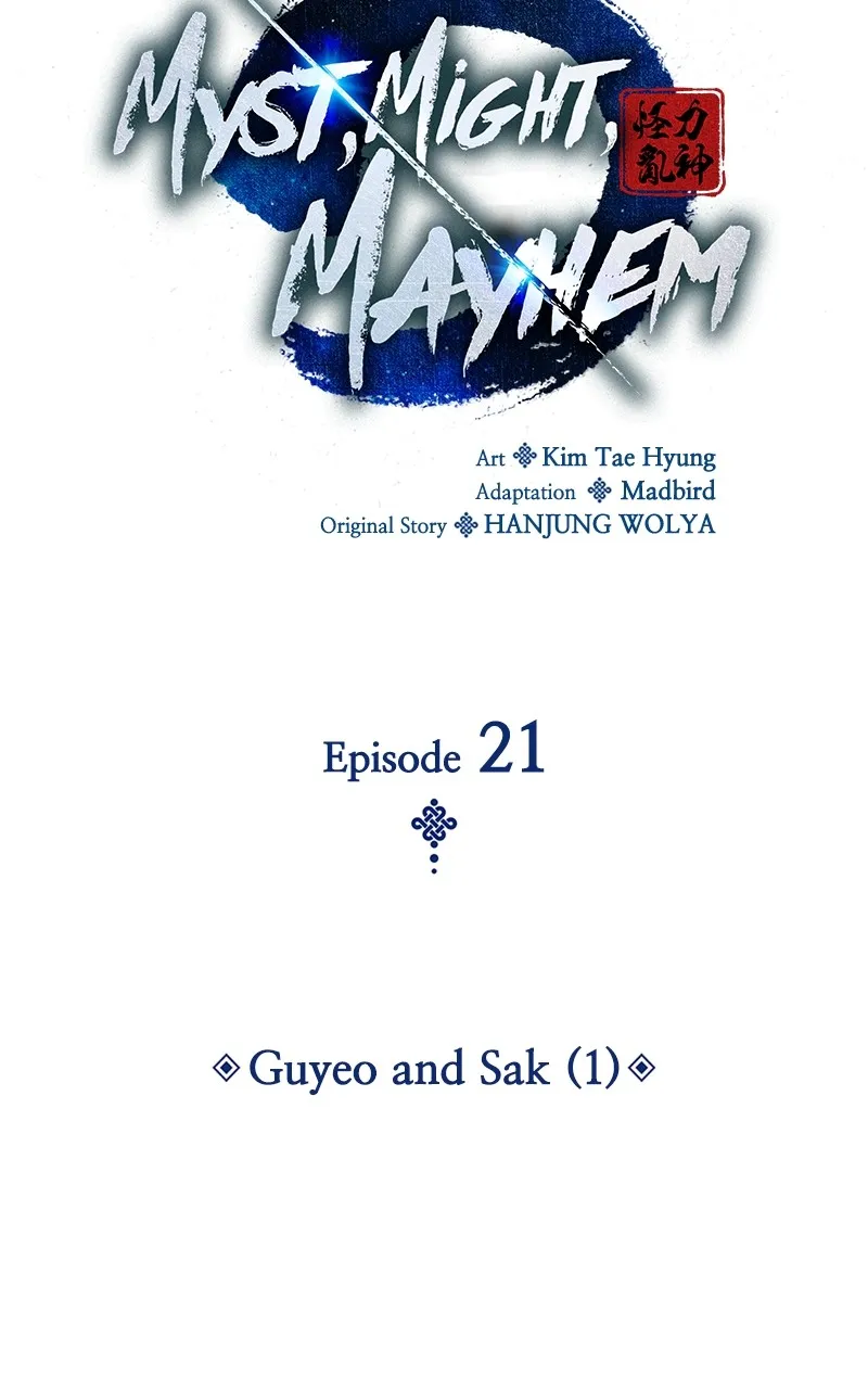 Read Myst, Might, Mayhem chapter 21 image 35 on Lezhin