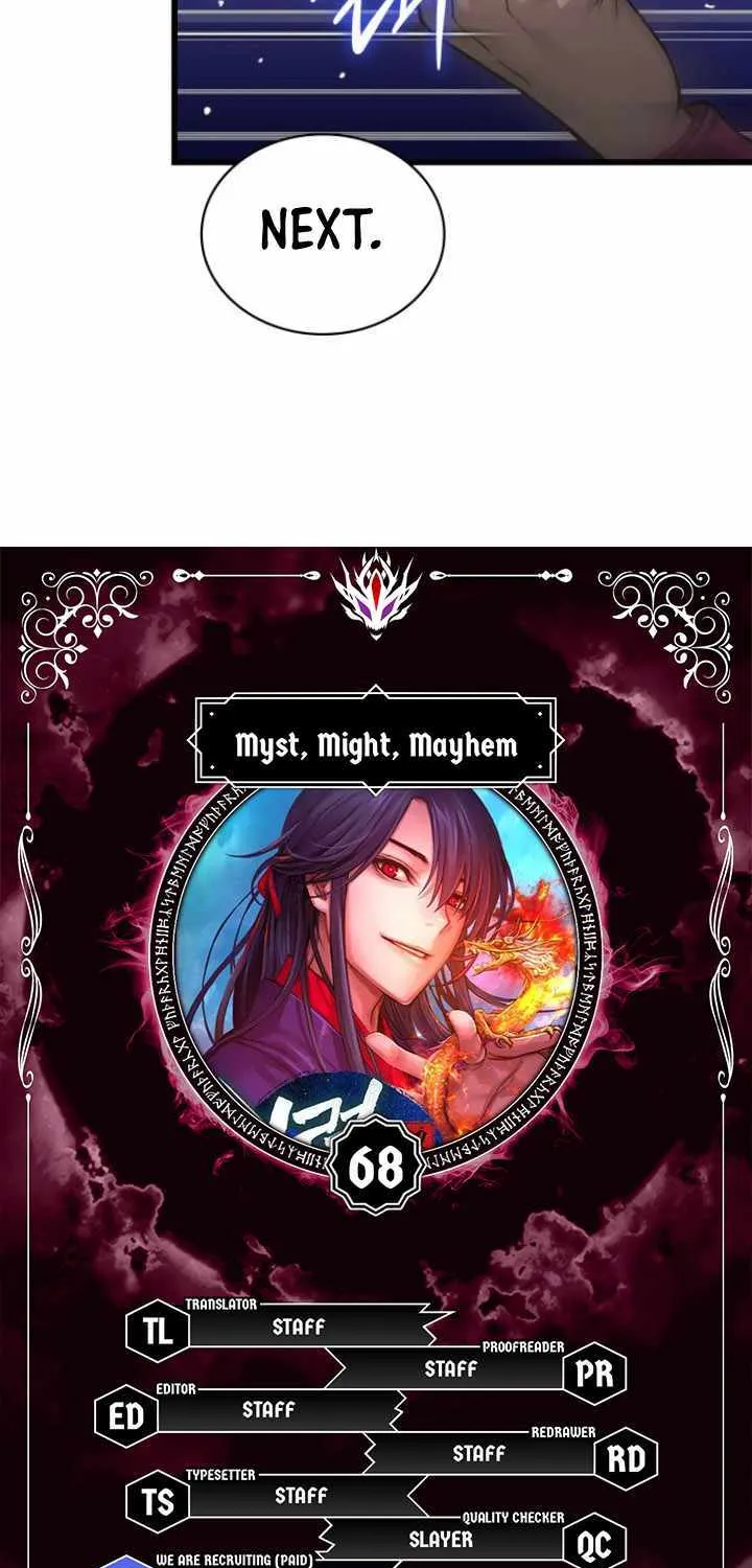 Read Myst, Might, Mayhem chapter 68 image 4 on Lezhin