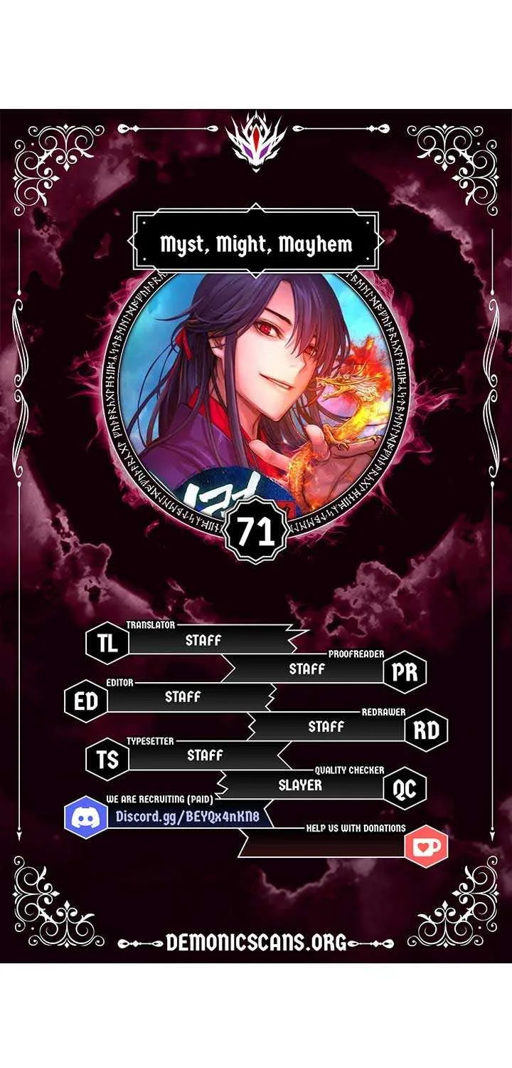 Read Myst, Might, Mayhem chapter 71 image 2 on Lezhin