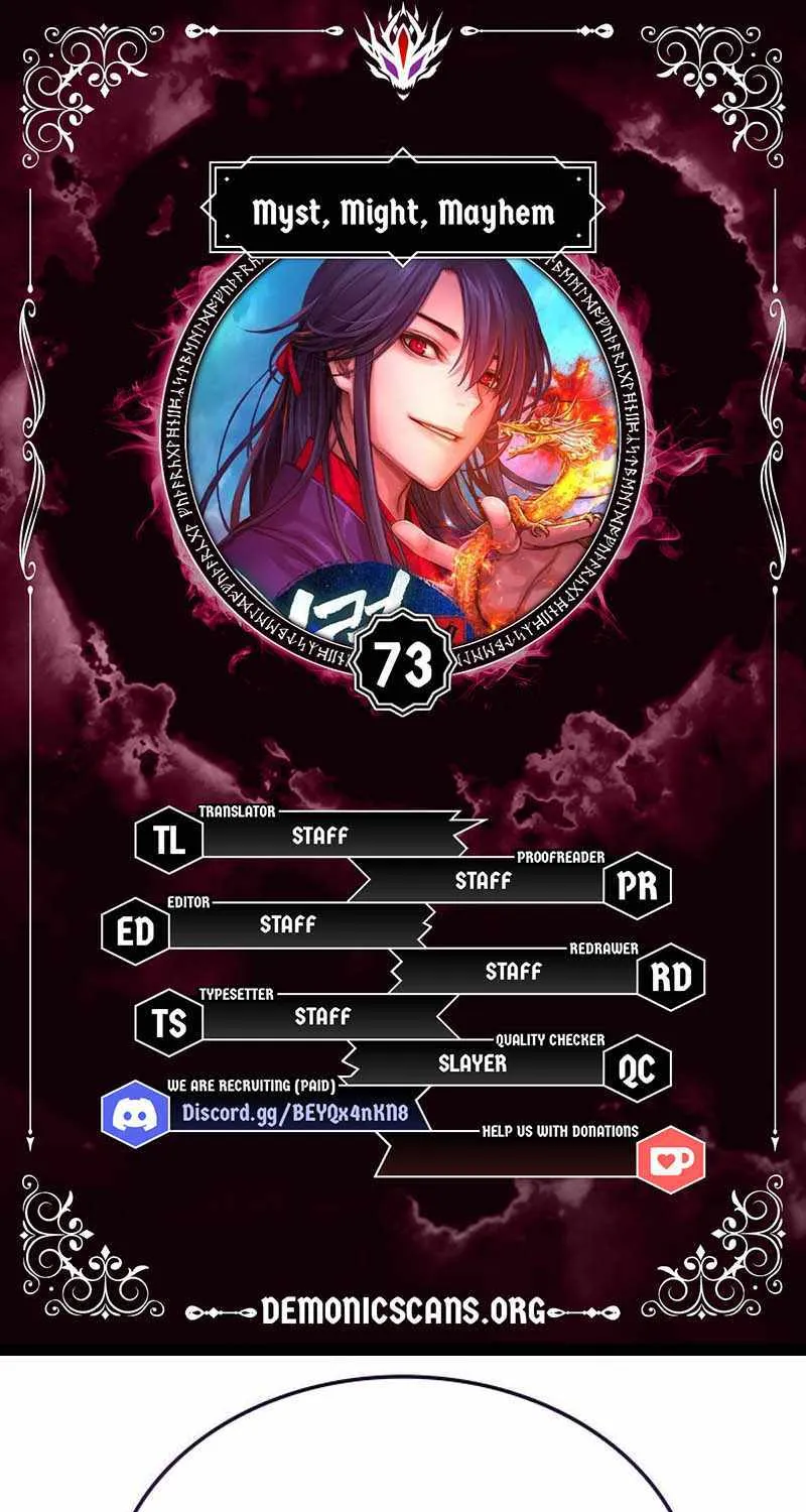 Read Myst, Might, Mayhem chapter 73 image 8 on Lezhin
