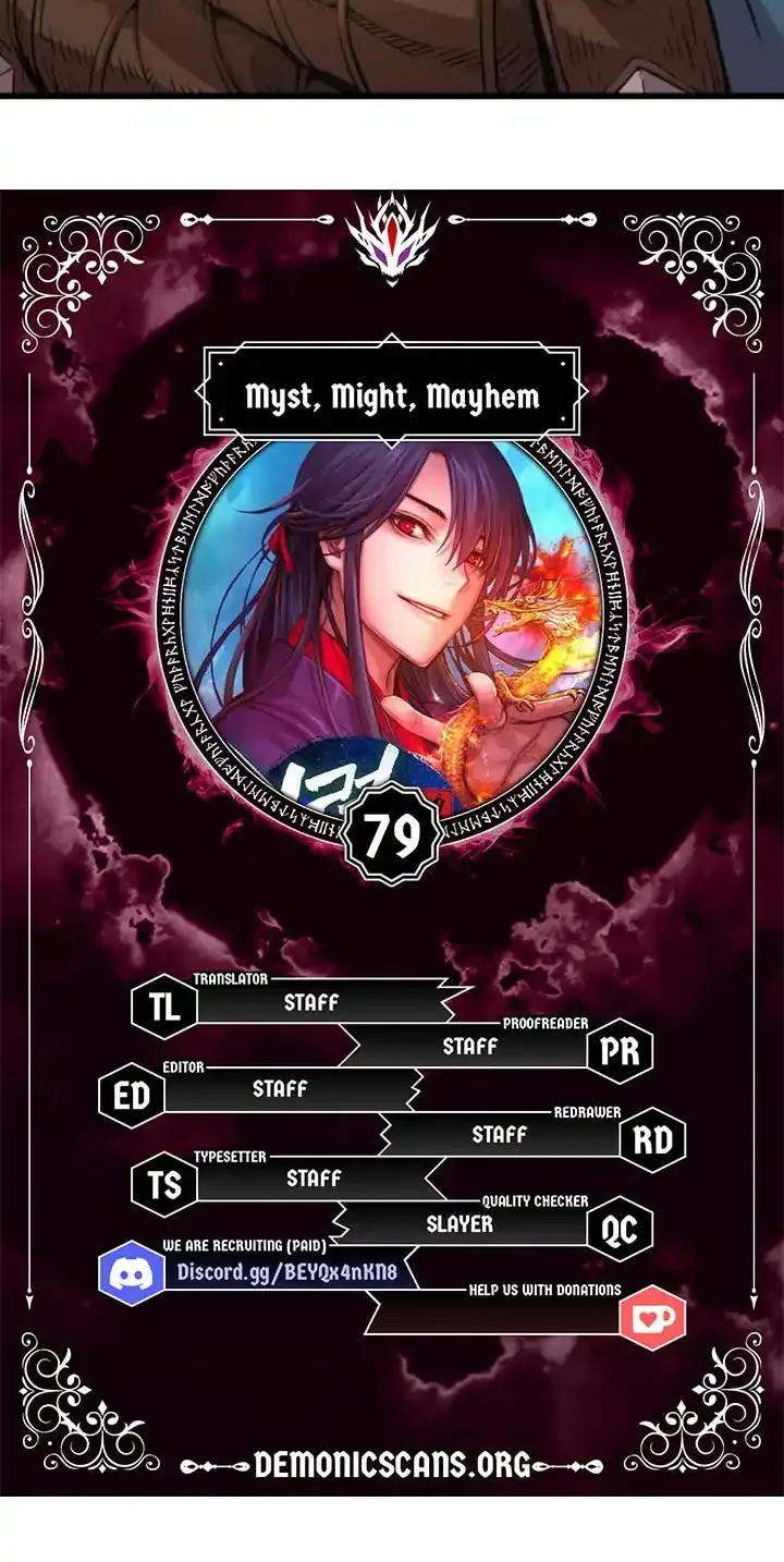 Read Myst, Might, Mayhem chapter 79 image 6 on Lezhin