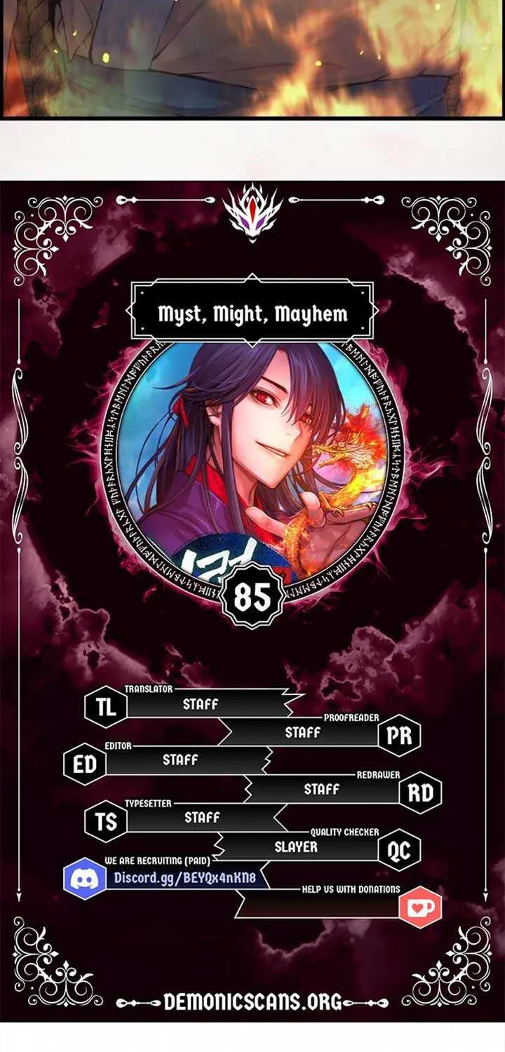 Read Myst, Might, Mayhem chapter 85 image 6 on Lezhin