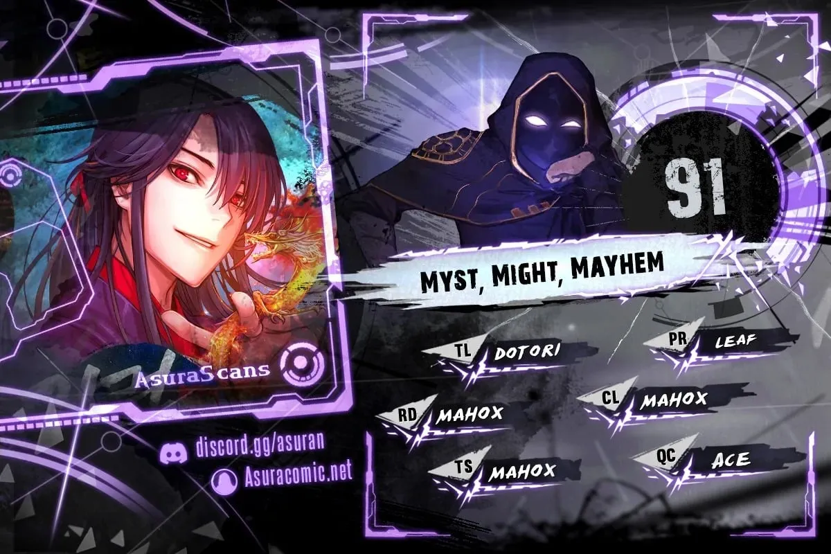 Read Myst, Might, Mayhem chapter 91 image 1 on Lezhin