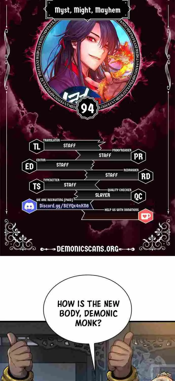 Read Myst, Might, Mayhem chapter 94 image 8 on Lezhin