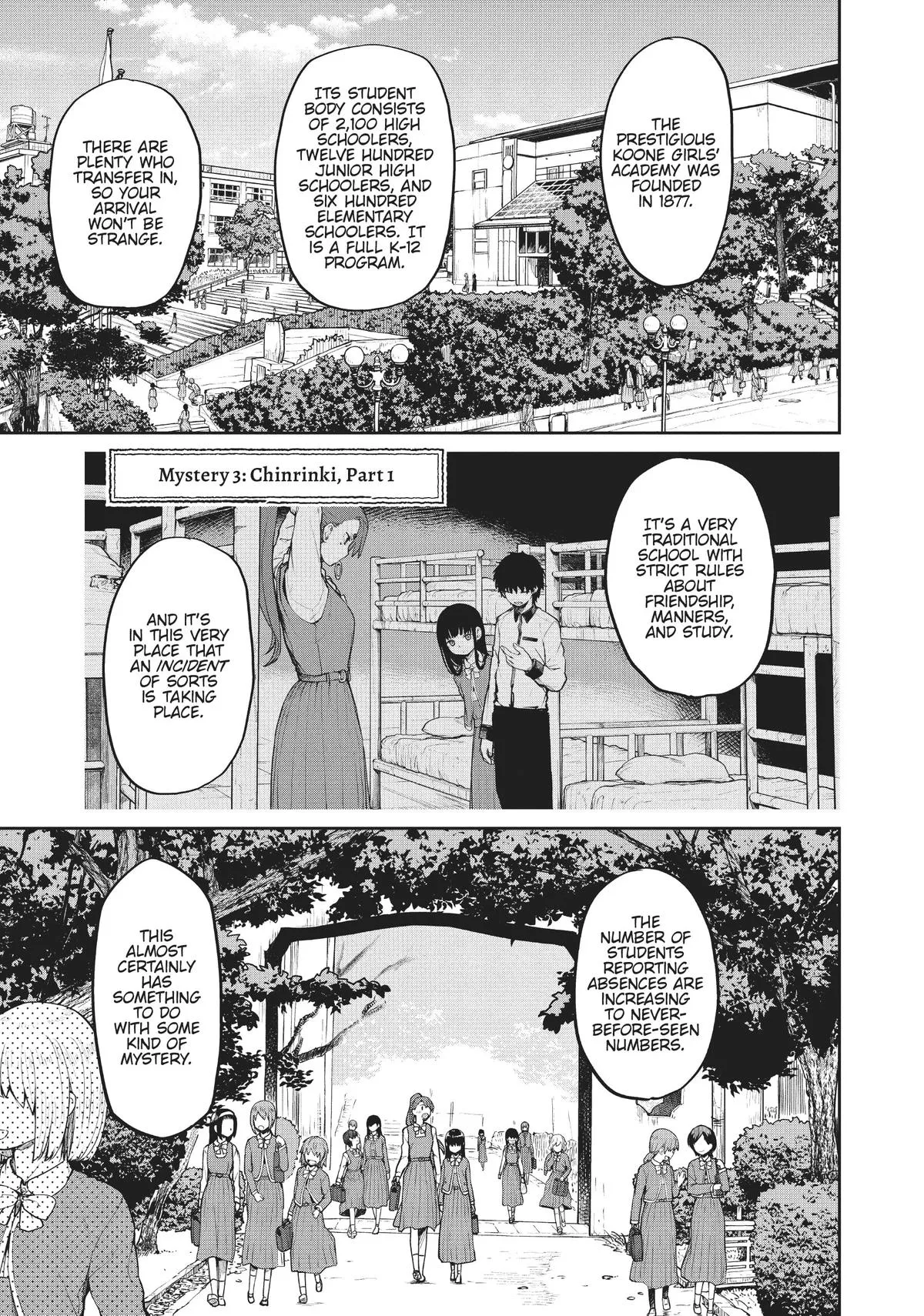 Read Mysterious Disappearances chapter 3 image 0 on Lezhin