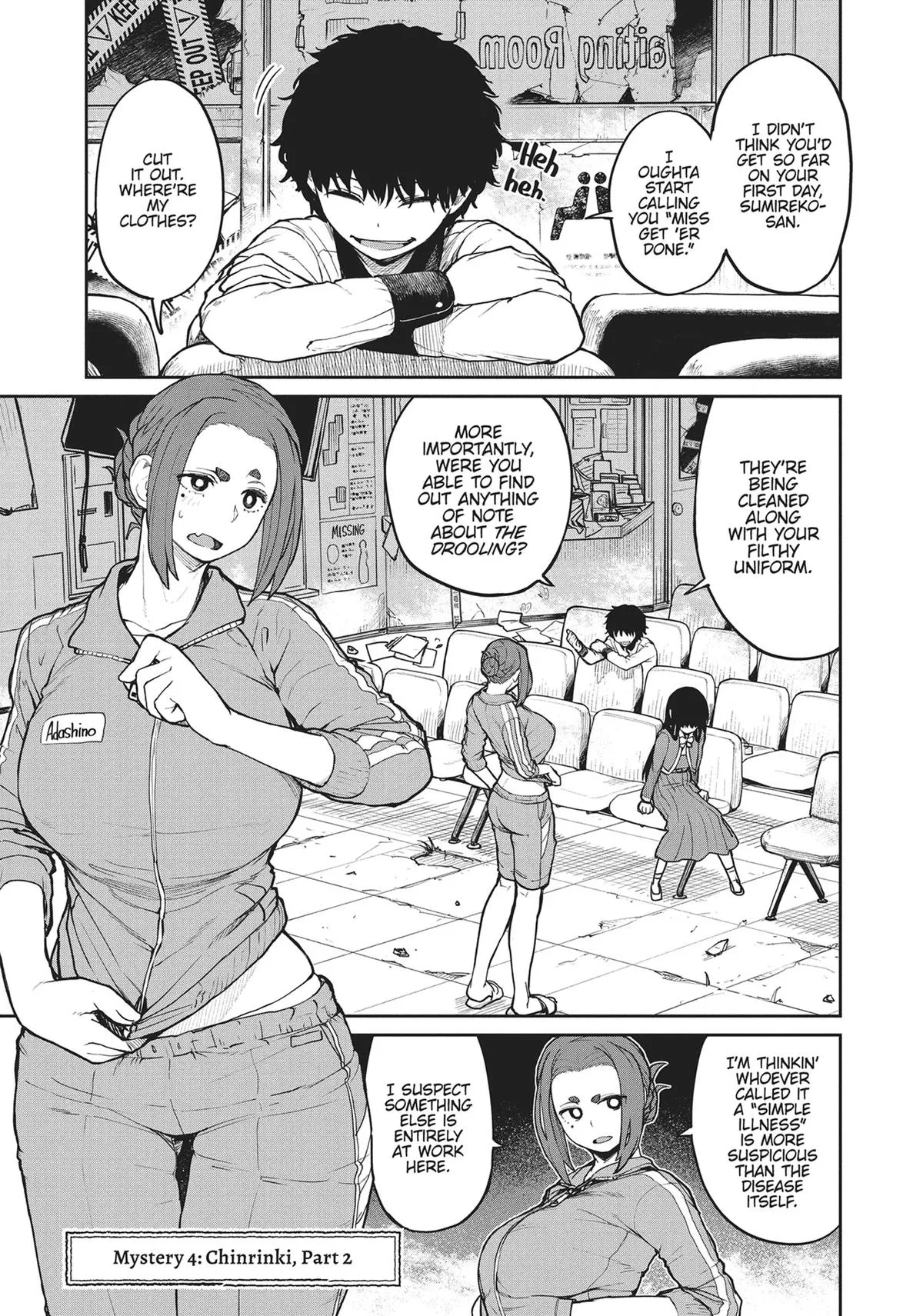 Read Mysterious Disappearances chapter 4 image 3 on Lezhin
