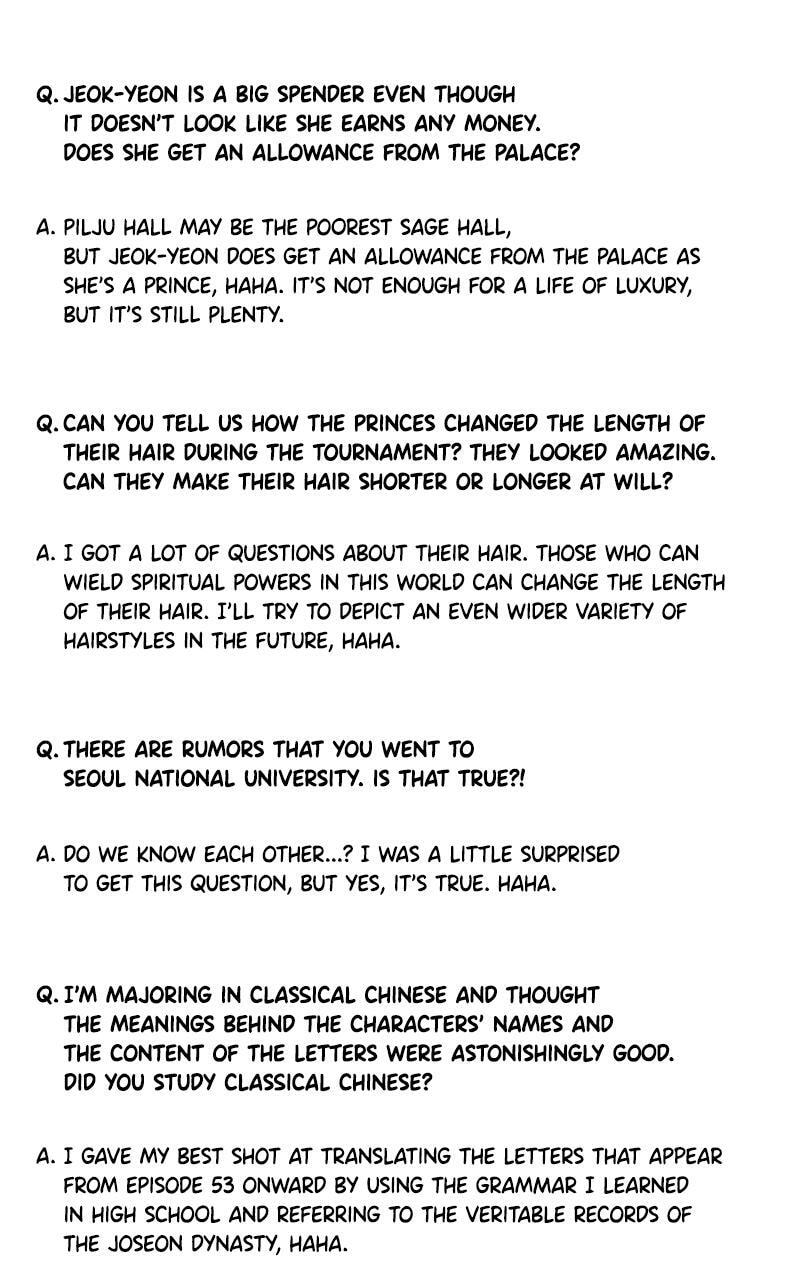 Mystic Prince Chapter 57 page 190 - 