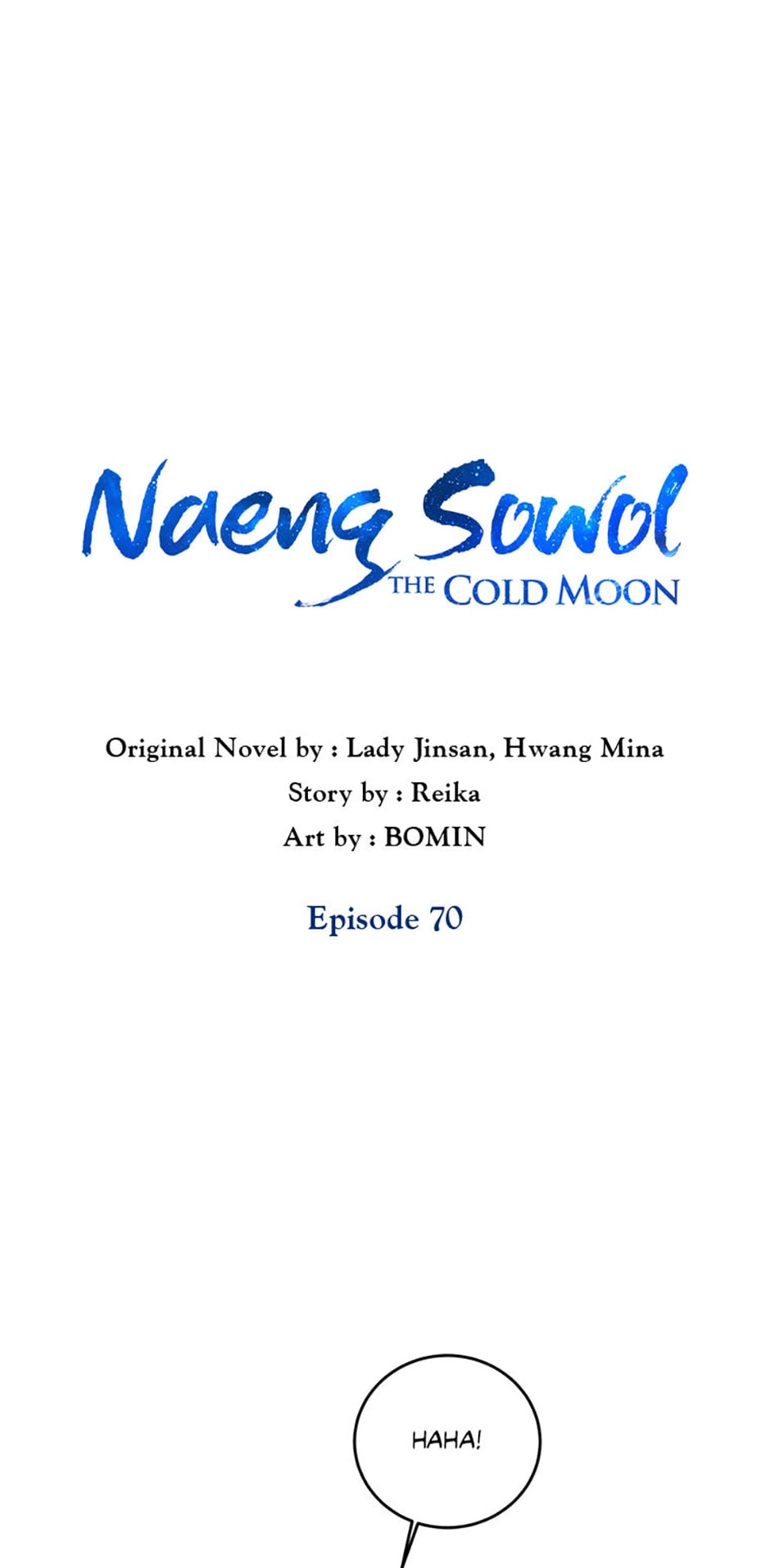 Read Naeng Sowol: The Cold Moon chapter 70 image 16 on Lezhin