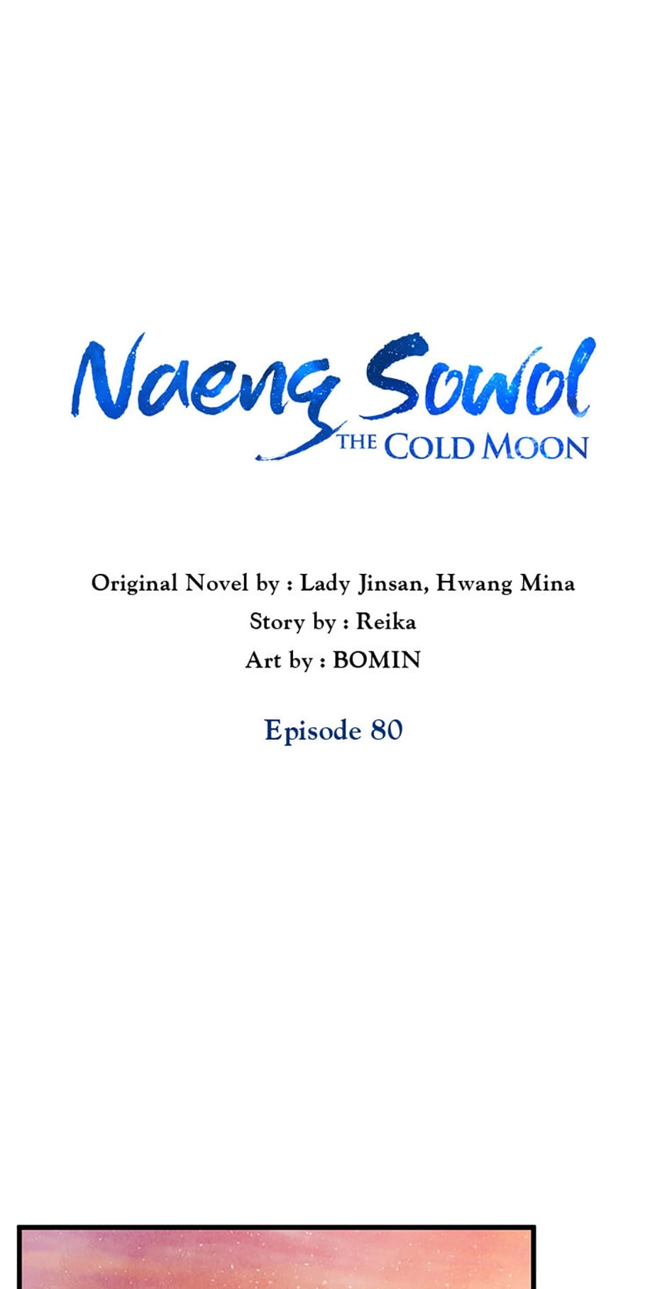 Read Naeng Sowol: The Cold Moon chapter 80 image 5 on Lezhin