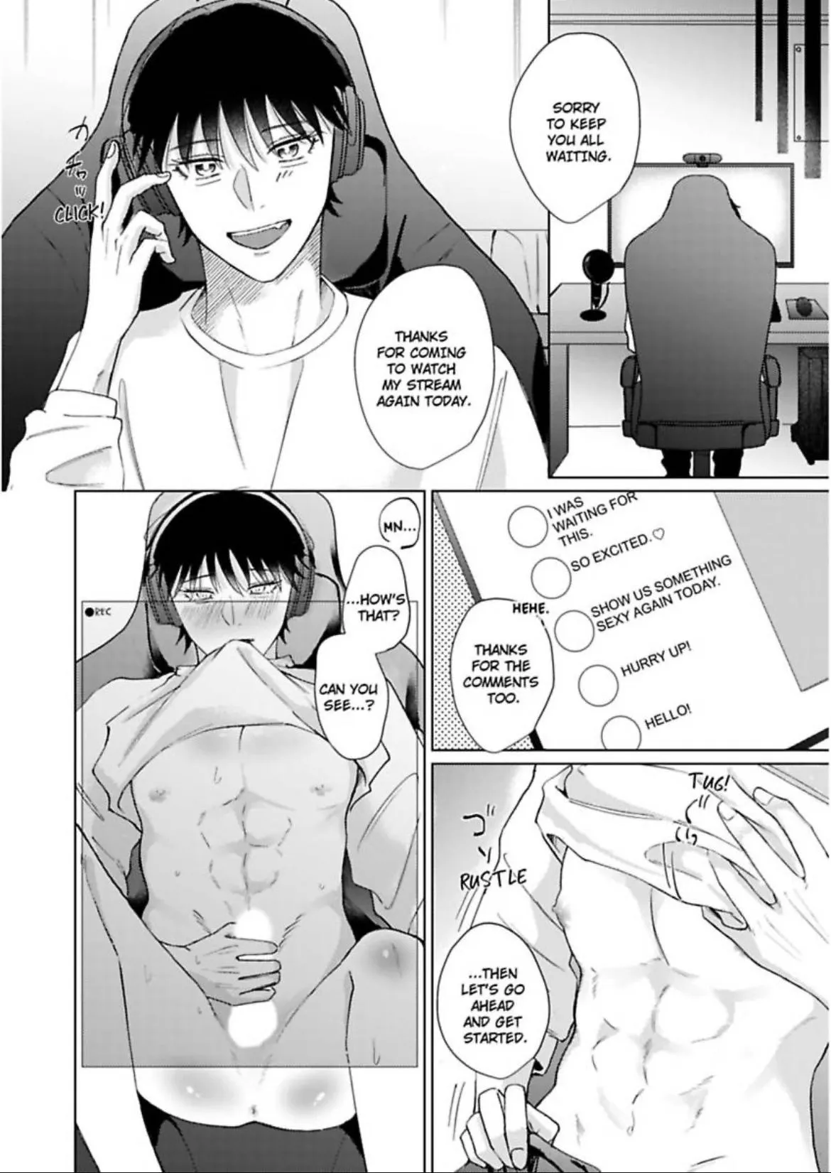 Read Nagisa is Live Now! chapter 1 image 9 on Lezhin