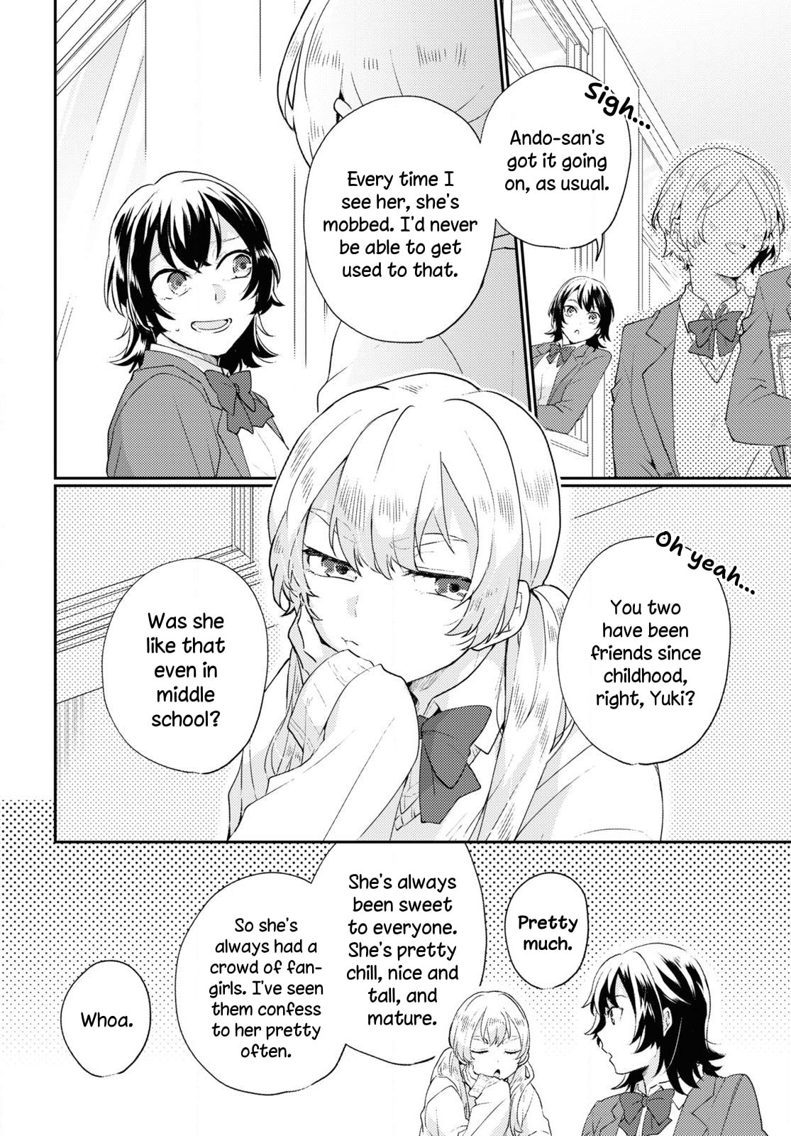 Read Naisho no Kanojo chapter 0 image 1 on Lezhin