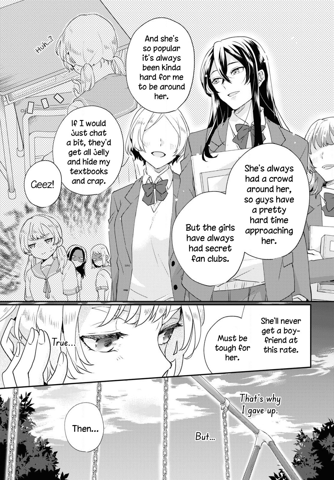 Read Naisho no Kanojo chapter 0 image 2 on Lezhin