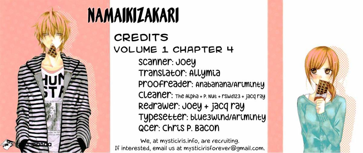 Read Namaikizakari chapter 4 image 32 on Lezhin