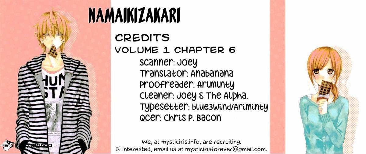 Read Namaikizakari chapter 6 image 25 on Lezhin