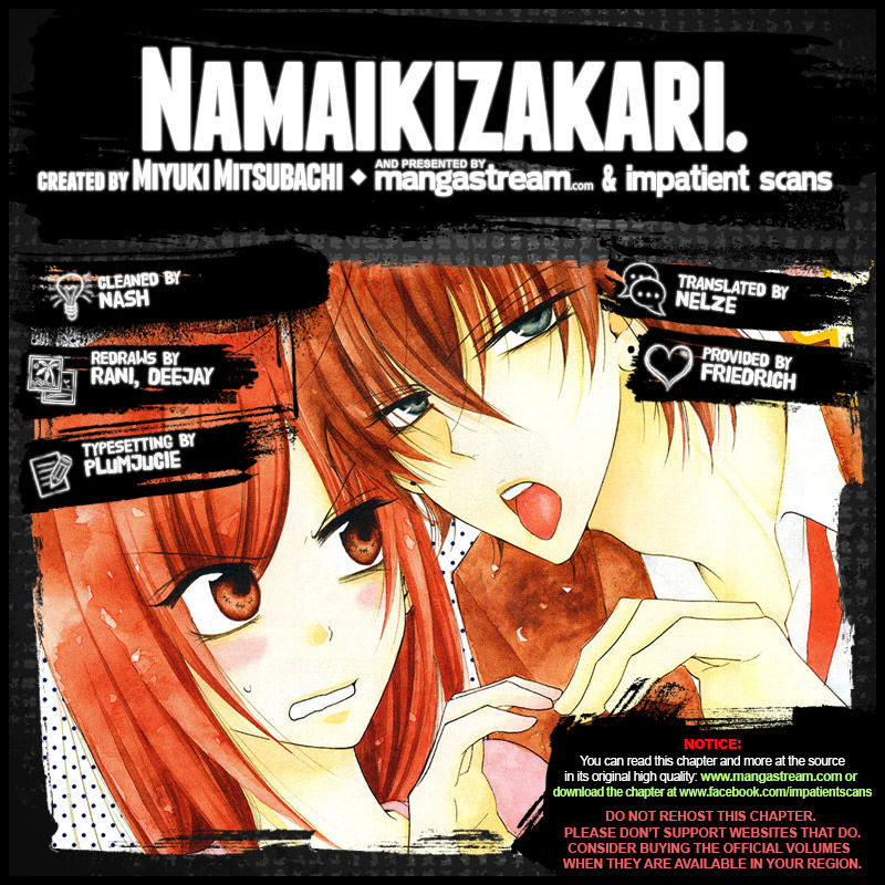 Read Namaikizakari chapter 87 image 1 on Lezhin