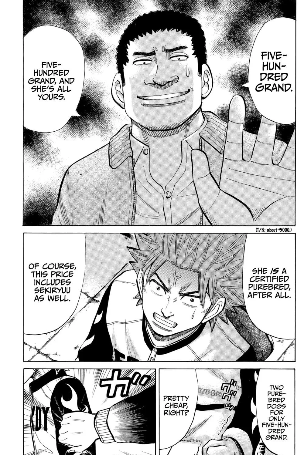 Nanba MG5 Chapter 100 page 35 - 