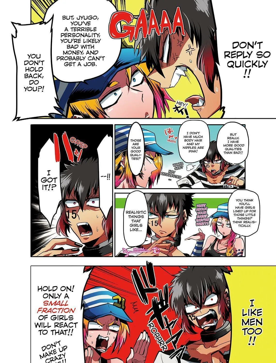 Read Nanbaka (Colored) chapter 1 image 16 on Lezhin