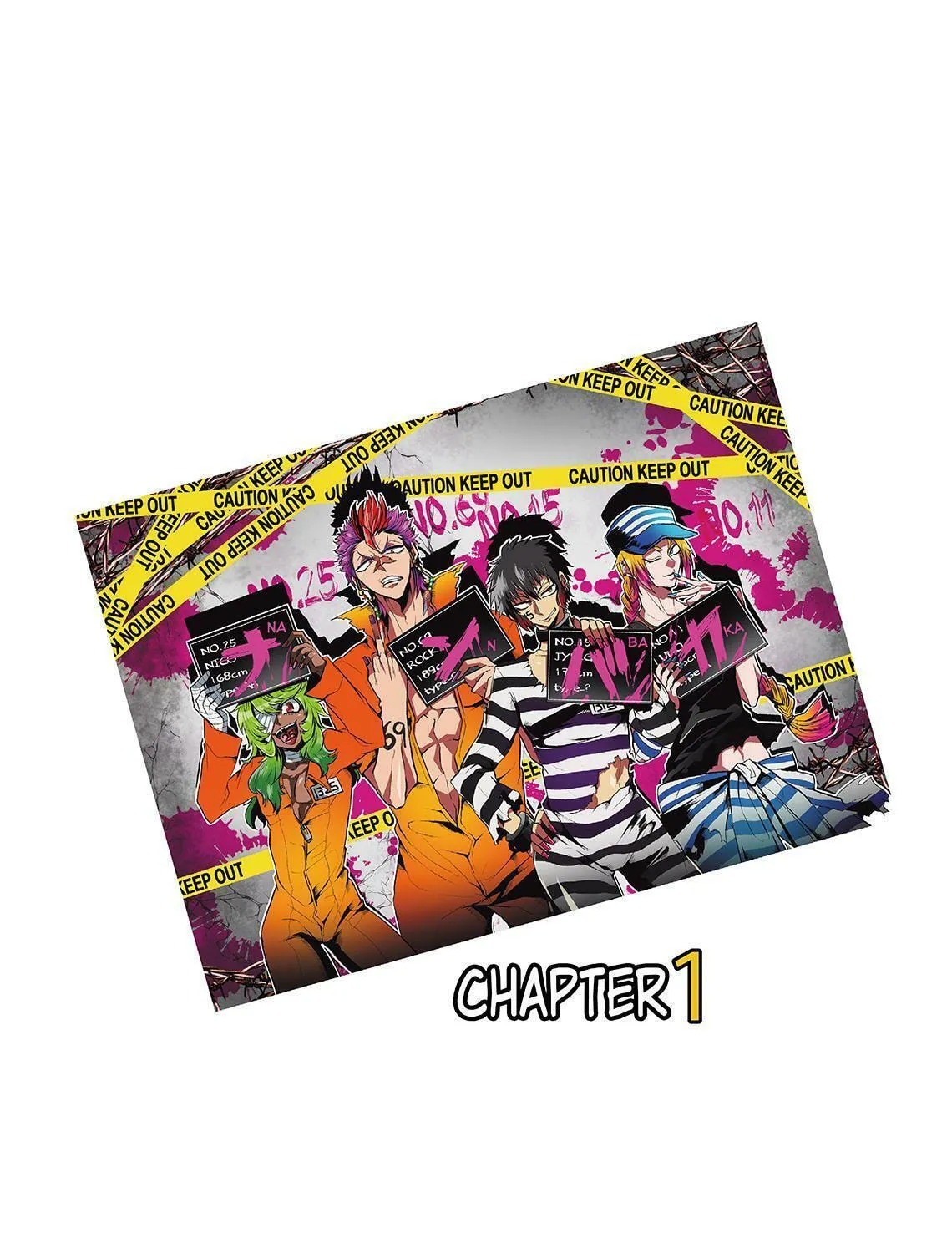 Read Nanbaka (Colored) chapter 1 image 6 on Lezhin