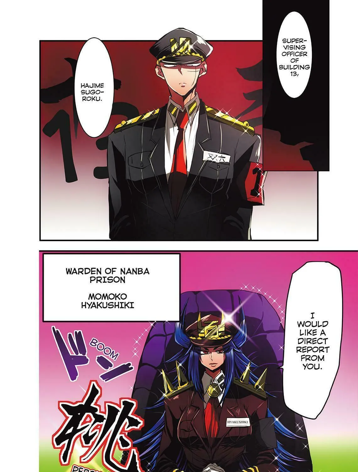 Read Nanbaka (Colored) chapter 10 image 4 on Lezhin