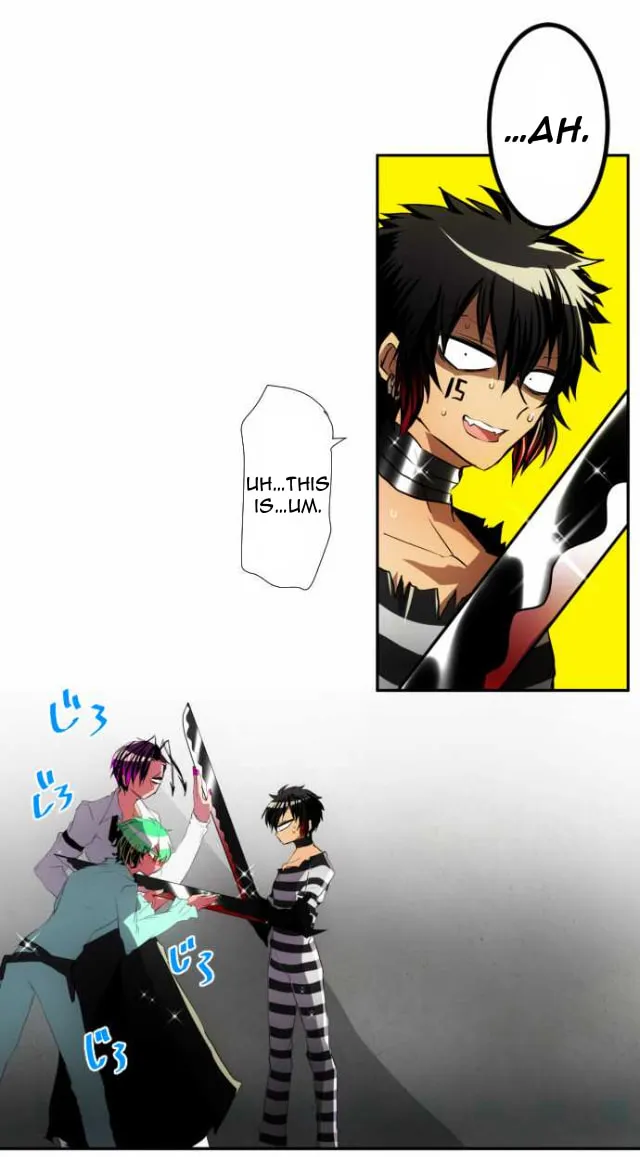 Read Nanbaka (Colored) chapter 100 image 26 on Lezhin