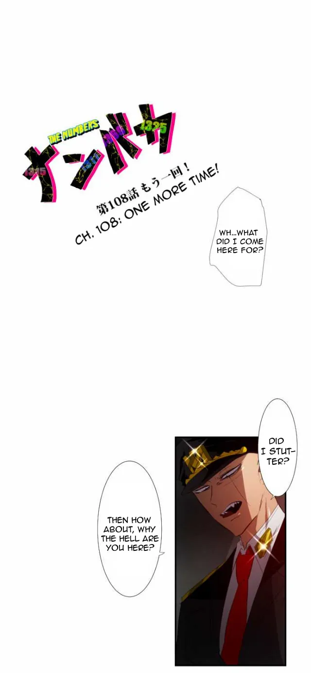 Read Nanbaka (Colored) chapter 108 image 1 on Lezhin