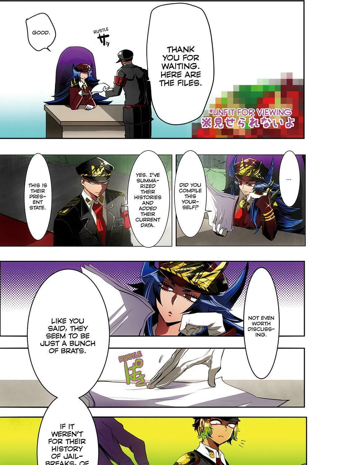 Read Nanbaka (Colored) chapter 11 image 10 on Lezhin