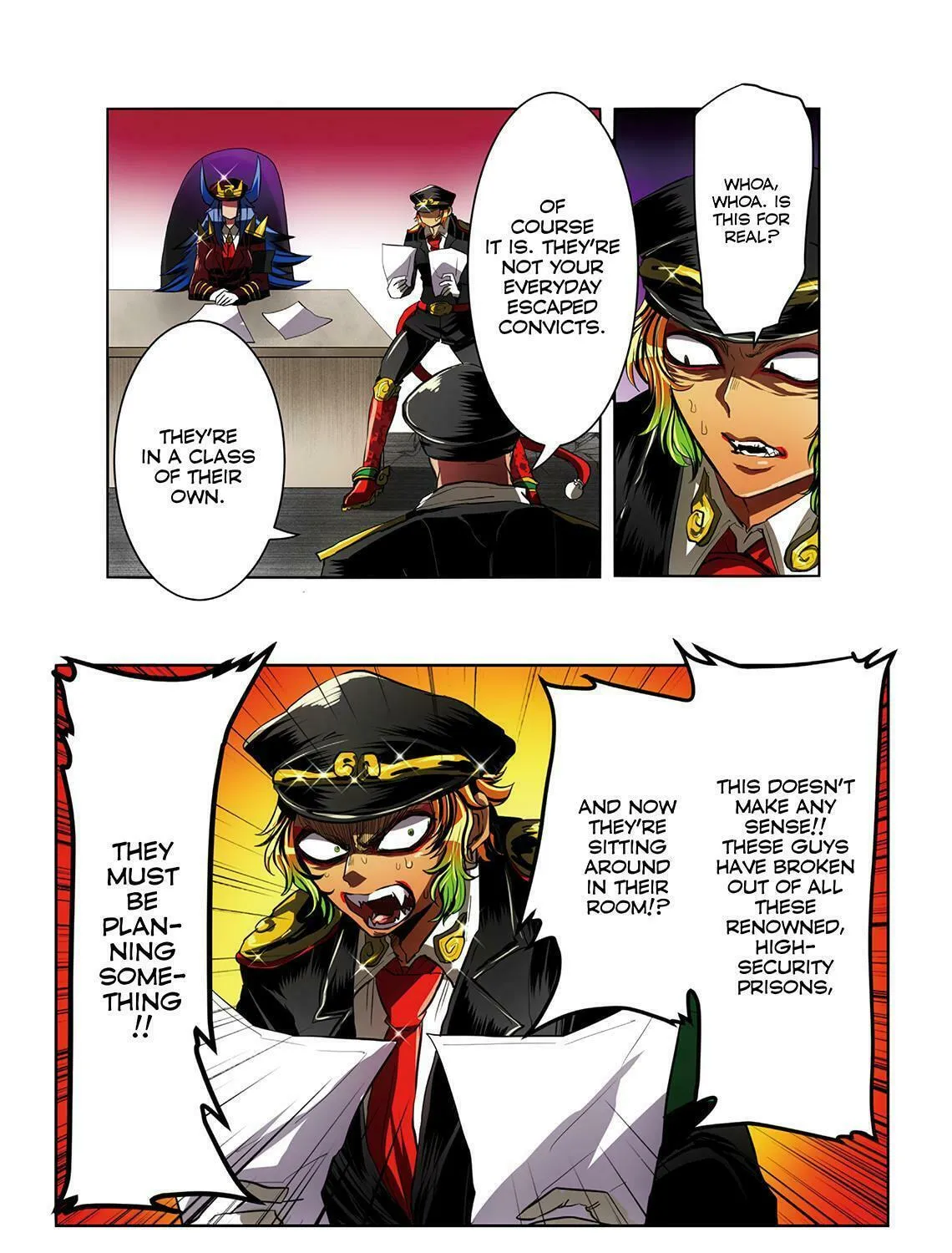 Read Nanbaka (Colored) chapter 11 image 12 on Lezhin