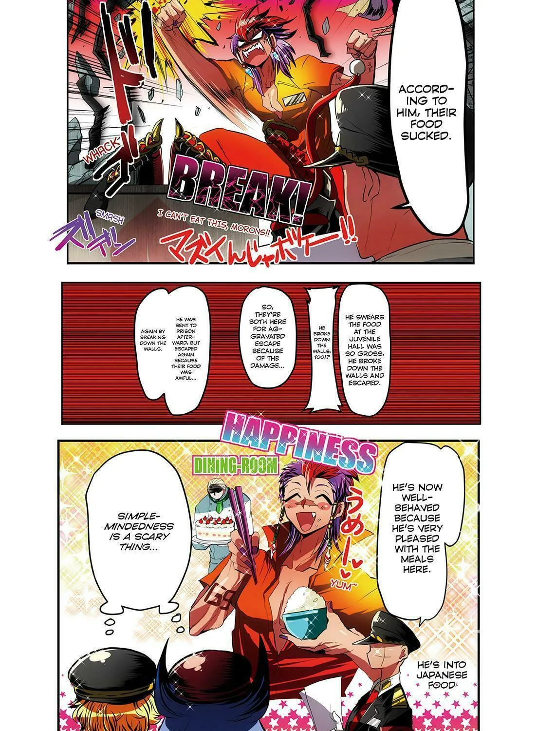 Read Nanbaka (Colored) chapter 11 image 22 on Lezhin