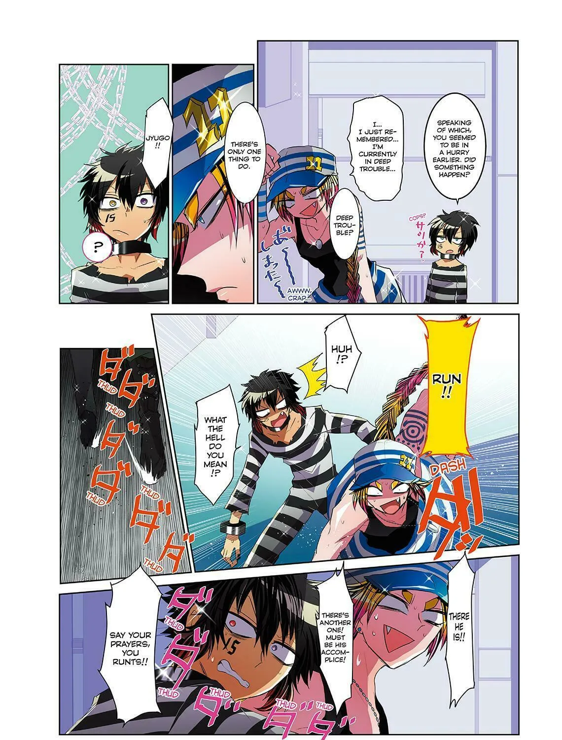 Read Nanbaka (Colored) chapter 12.5 image 12 on Lezhin