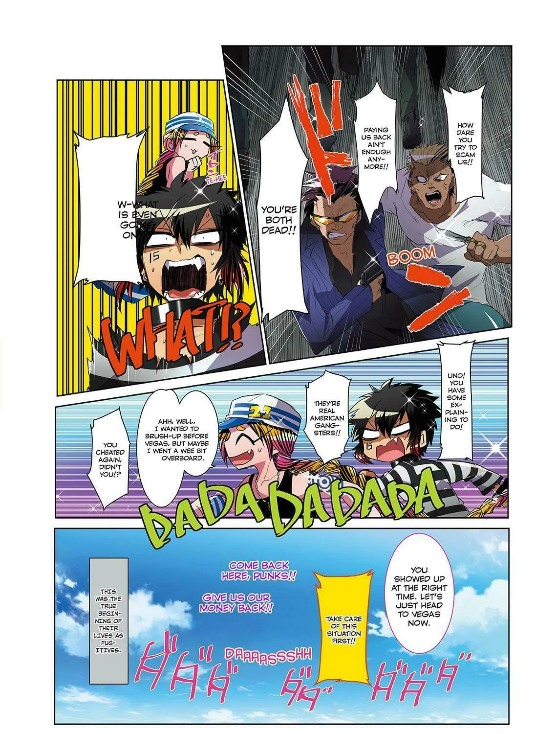 Read Nanbaka (Colored) chapter 12.5 image 14 on Lezhin