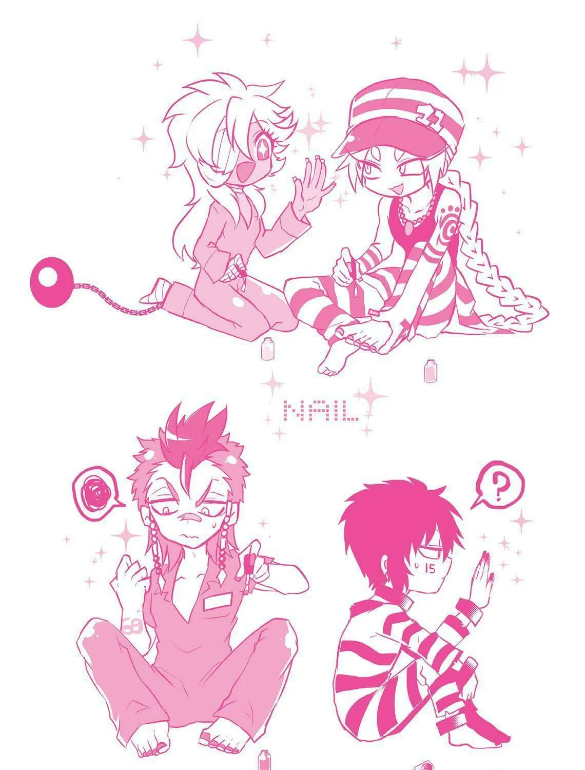 Read Nanbaka (Colored) chapter 12.5 image 16 on Lezhin