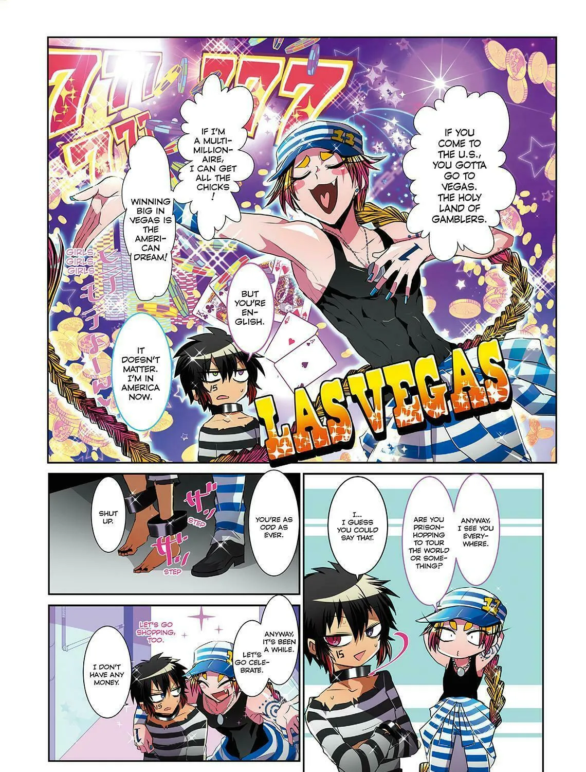 Read Nanbaka (Colored) chapter 12.5 image 8 on Lezhin