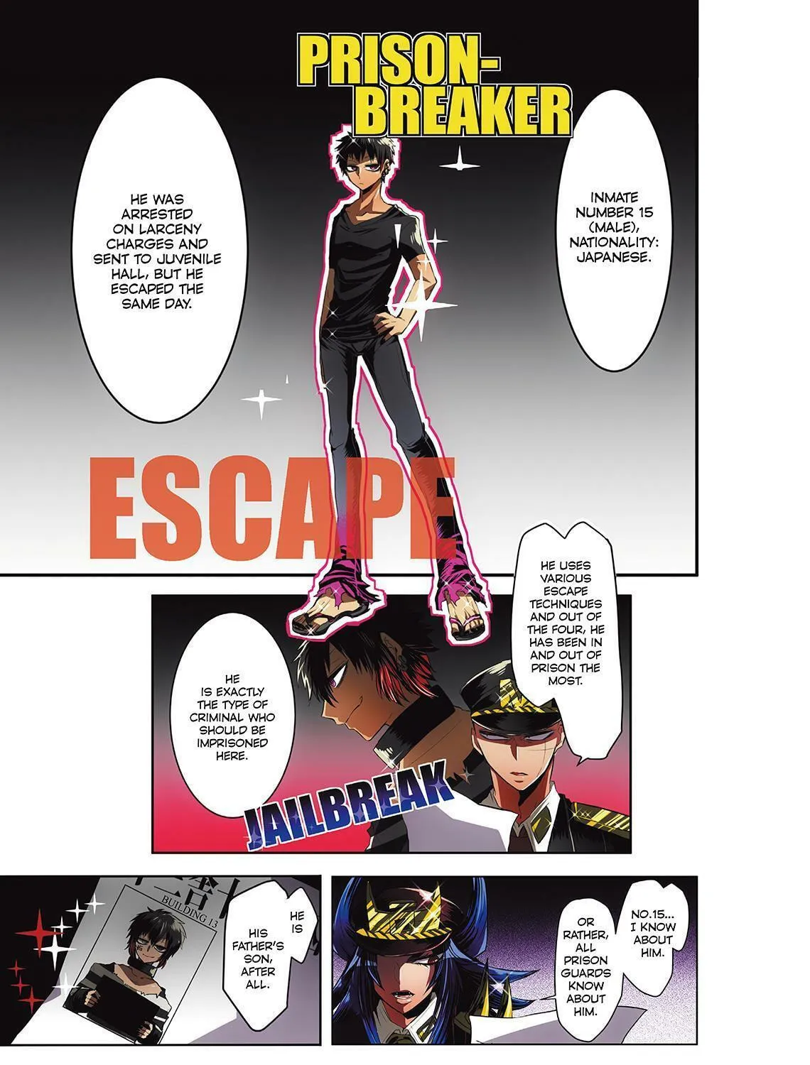 Read Nanbaka (Colored) chapter 12 image 12 on Lezhin