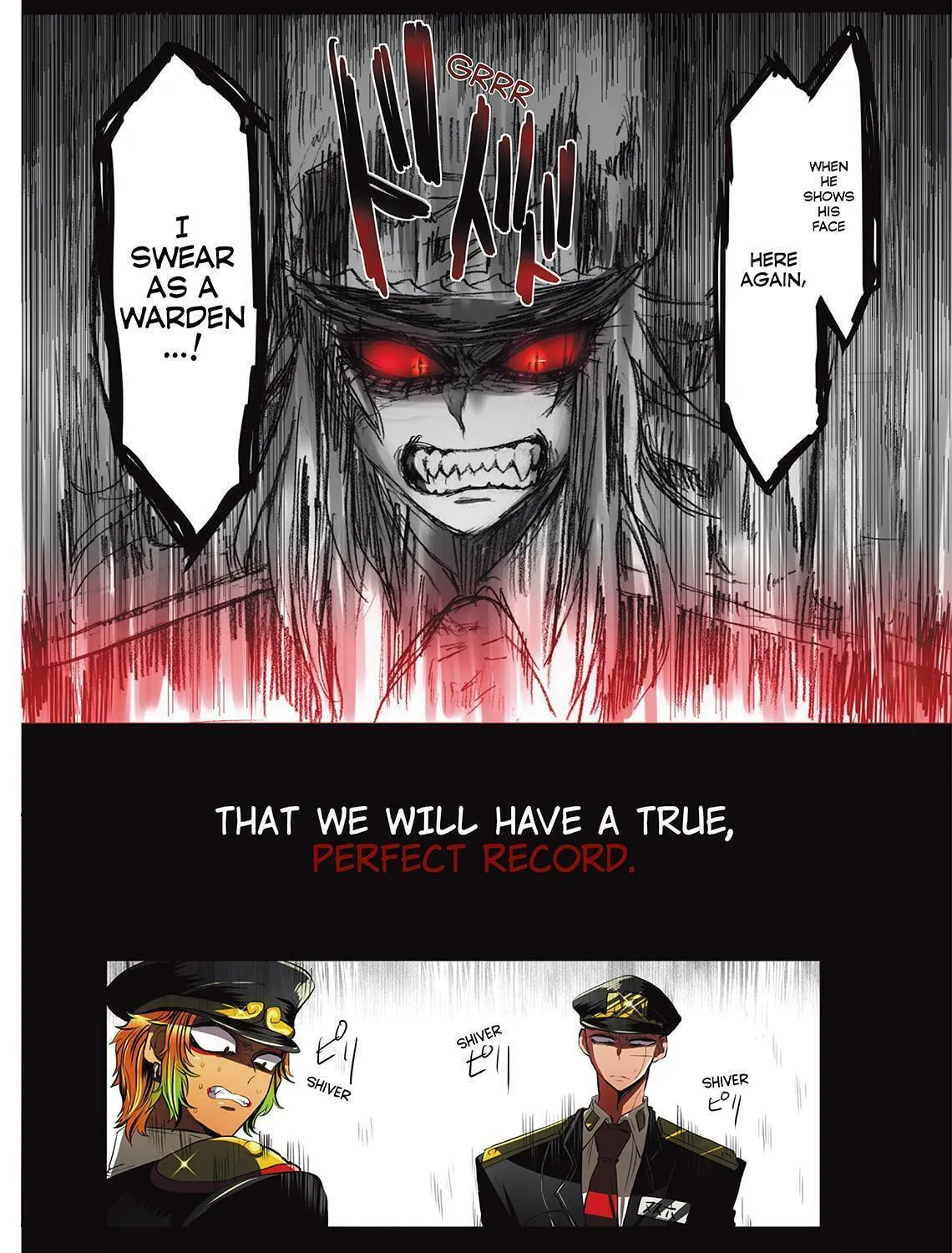 Read Nanbaka (Colored) chapter 12 image 18 on Lezhin