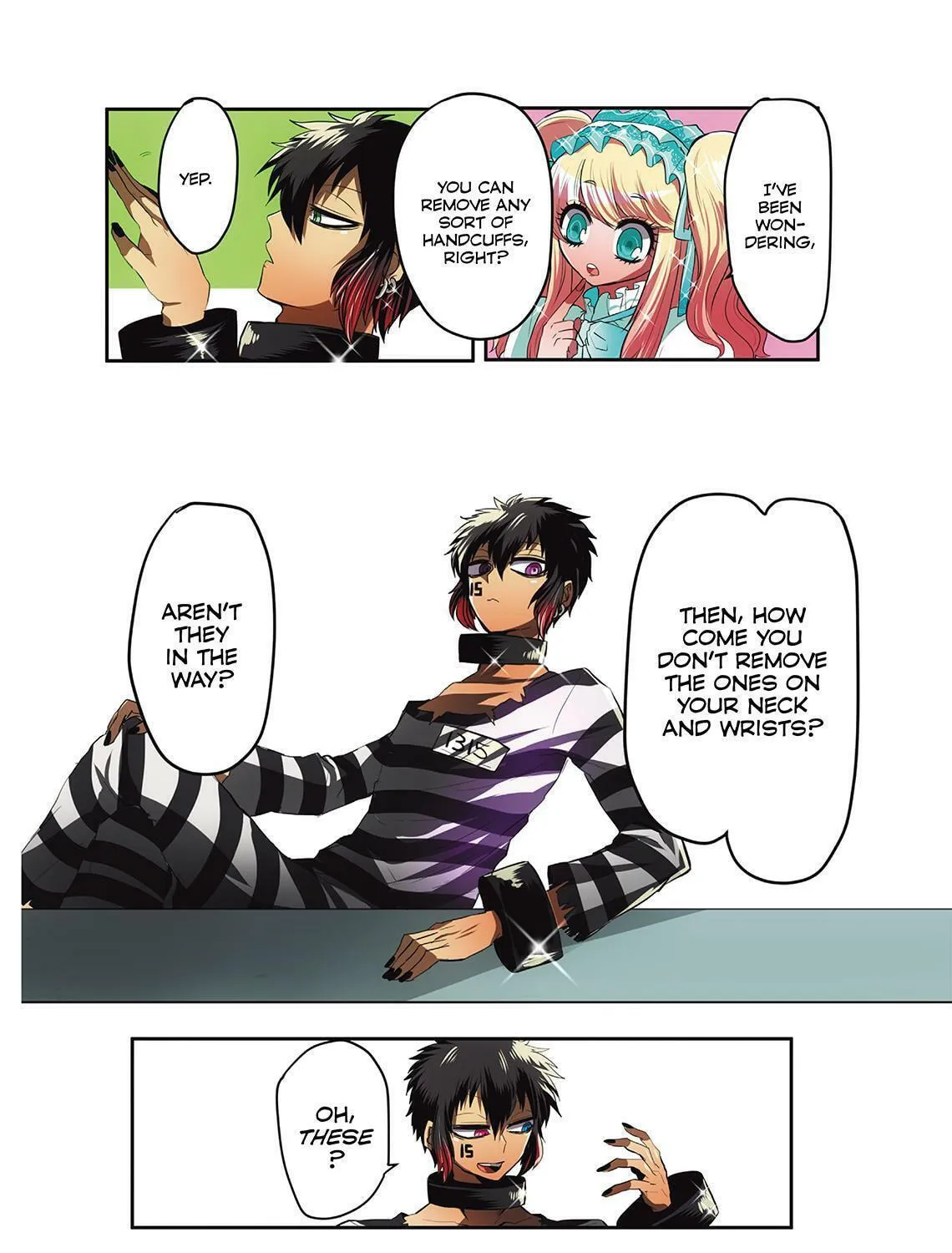 Read Nanbaka (Colored) chapter 12 image 26 on Lezhin