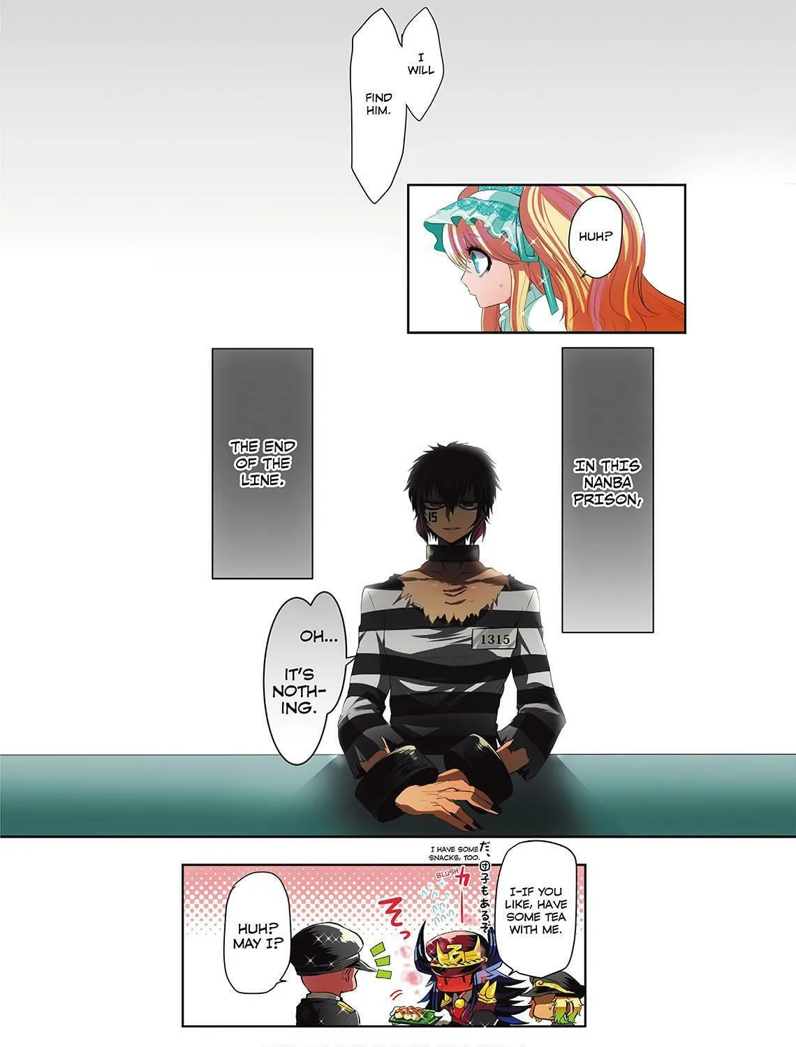 Read Nanbaka (Colored) chapter 12 image 38 on Lezhin