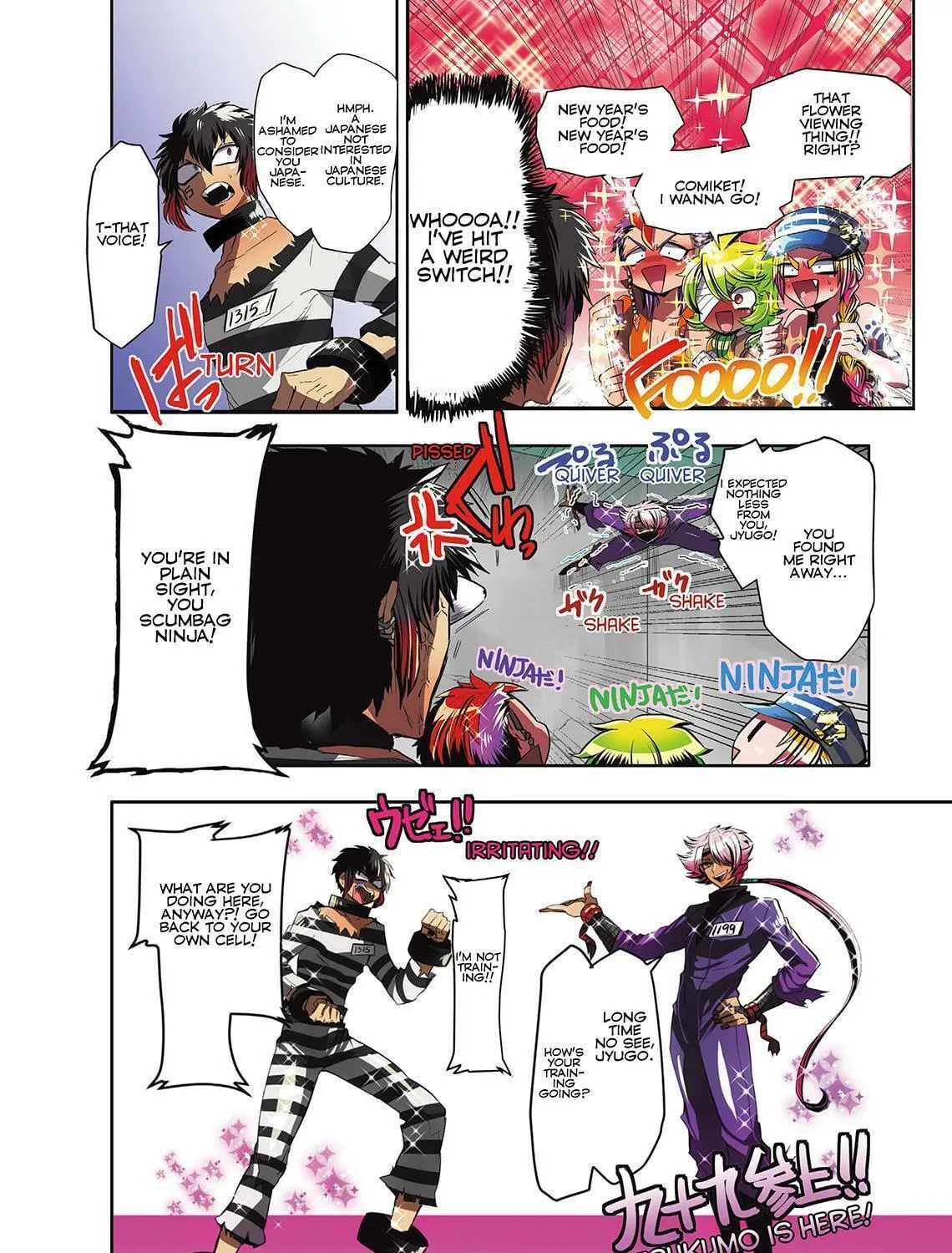 Read Nanbaka (Colored) chapter 13 image 10 on Lezhin
