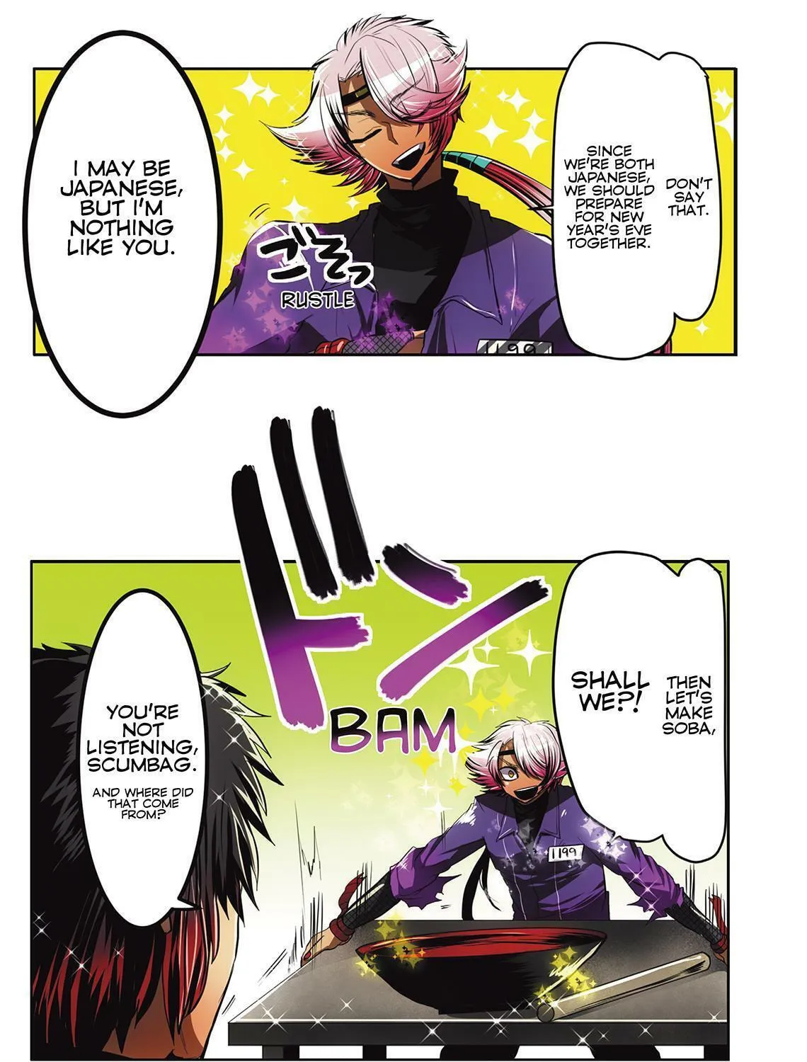 Read Nanbaka (Colored) chapter 13 image 12 on Lezhin