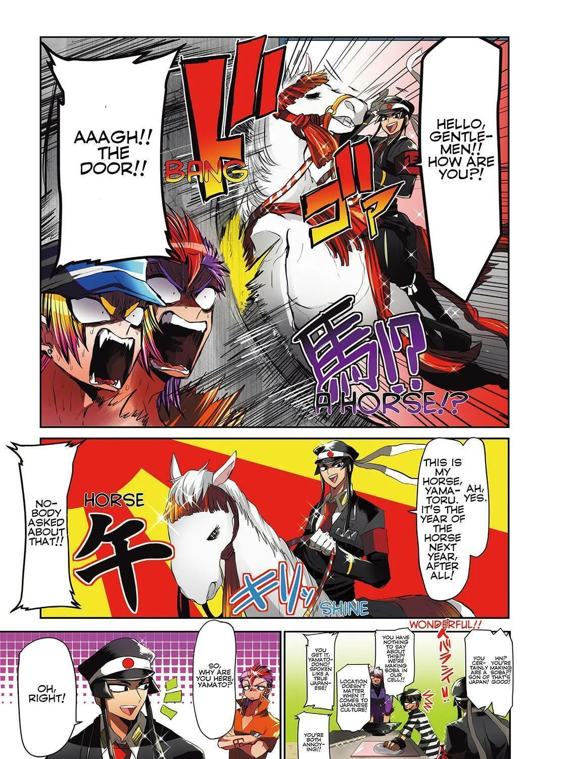 Read Nanbaka (Colored) chapter 13 image 16 on Lezhin