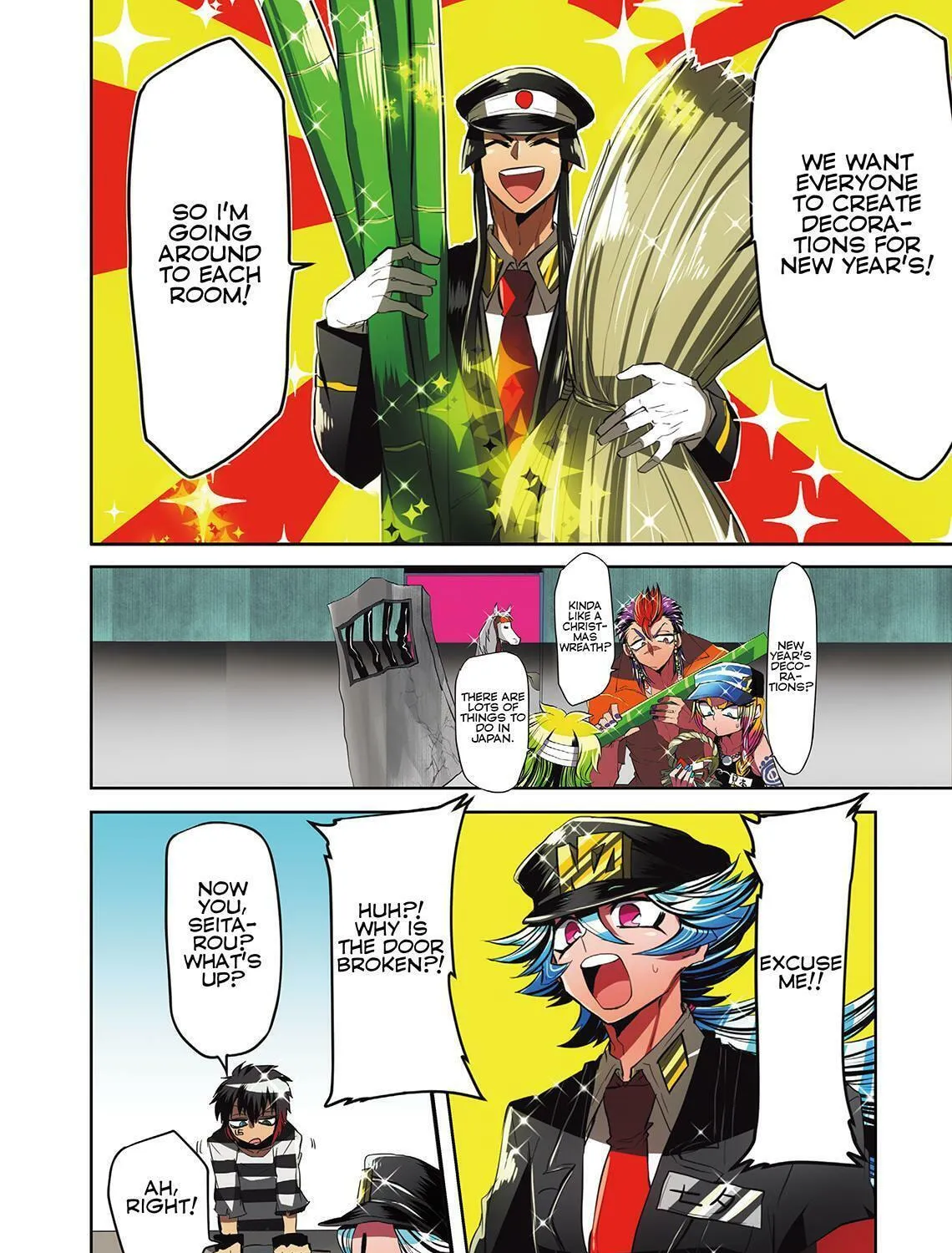 Read Nanbaka (Colored) chapter 13 image 18 on Lezhin