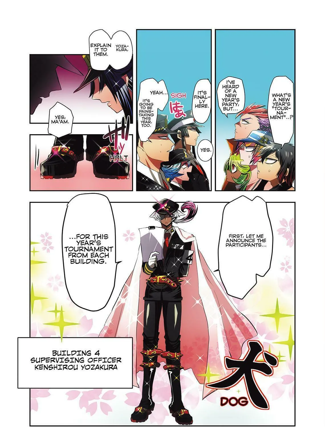 Read Nanbaka (Colored) chapter 14 image 16 on Lezhin