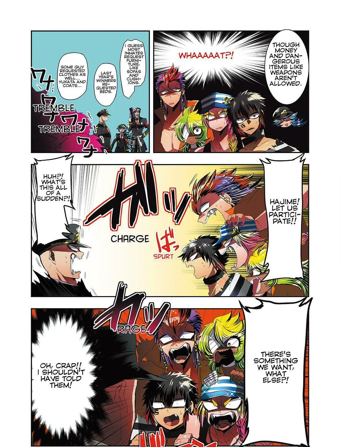 Read Nanbaka (Colored) chapter 14 image 20 on Lezhin