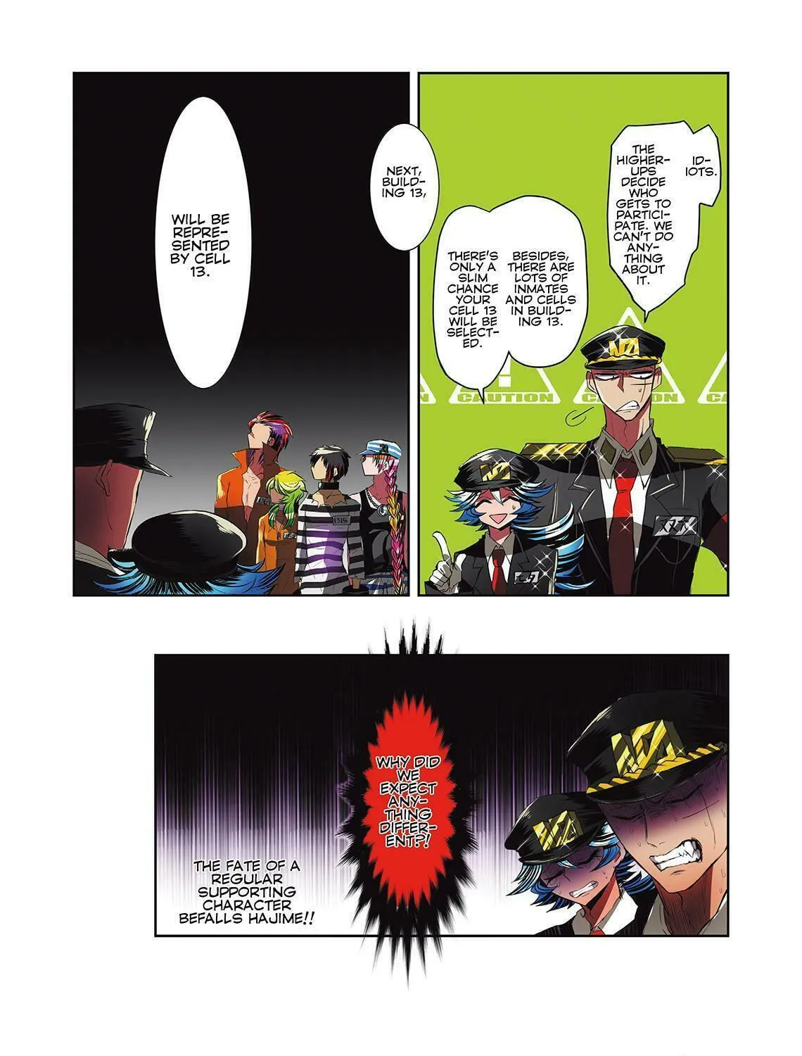 Read Nanbaka (Colored) chapter 14 image 22 on Lezhin