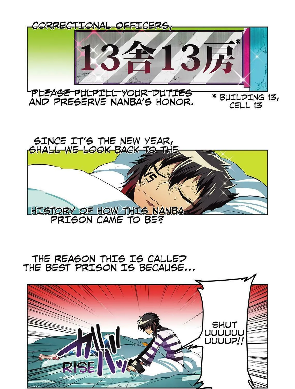 Read Nanbaka (Colored) chapter 14 image 4 on Lezhin