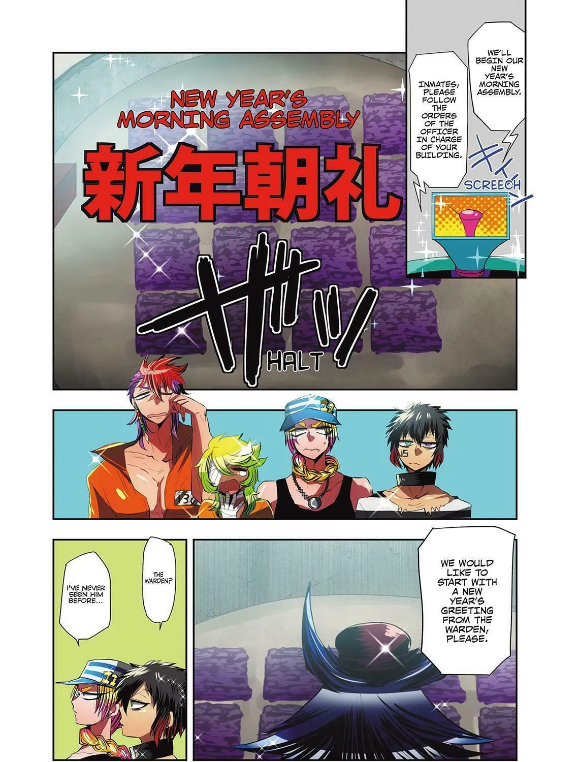 Read Nanbaka (Colored) chapter 14 image 8 on Lezhin